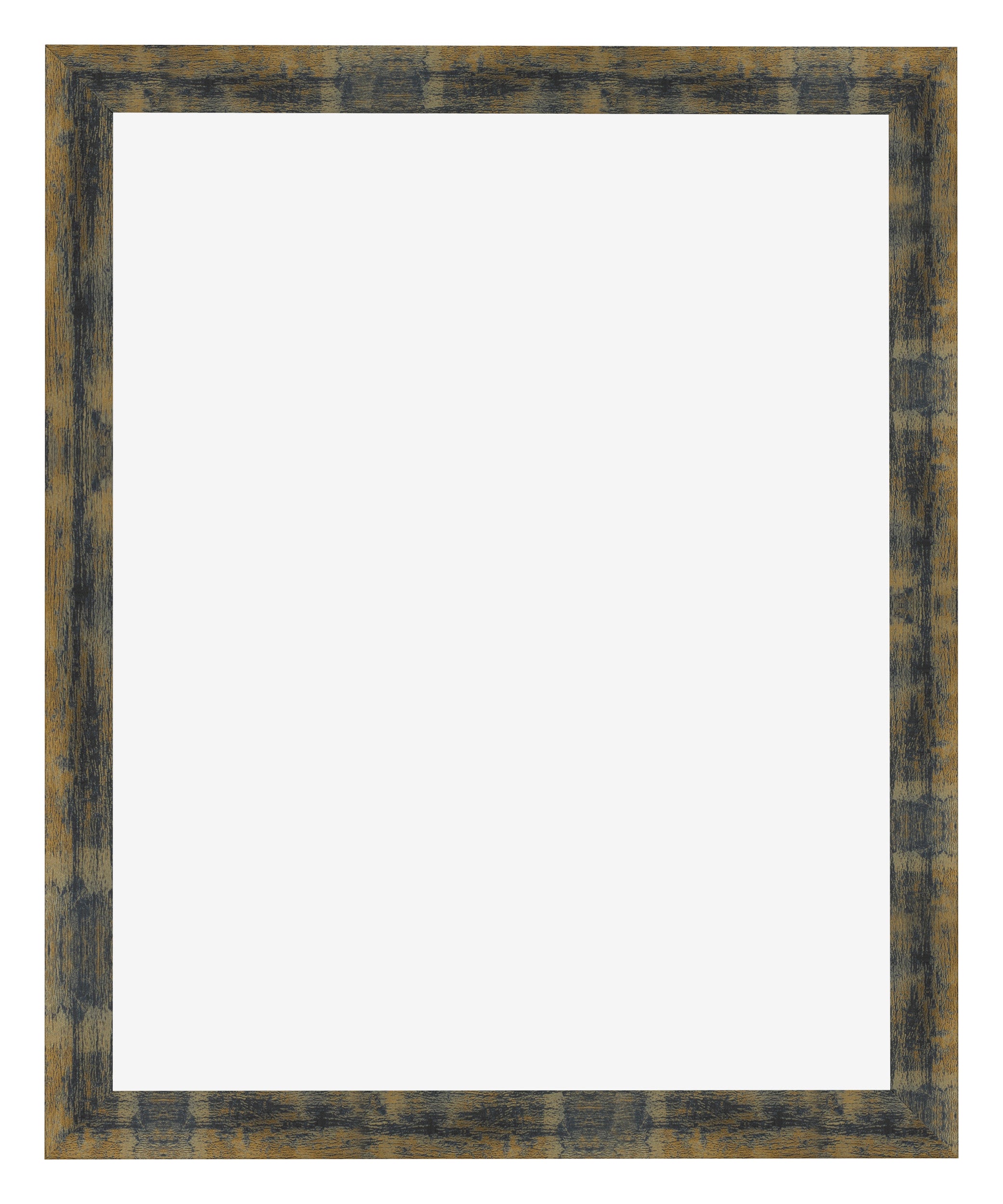 Photo Frame 60x70cm Blue Gold Melange MDF Pisa Front | Yourdecoration.com