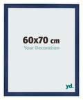 Photo Frame 60x70cm Dark Blue Swept MDF Bologna Front Size | Yourdecoration.com