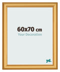 Photo Frame 60x70cm Gold Matte MDF Lazio Front Size | Yourdecoration.com