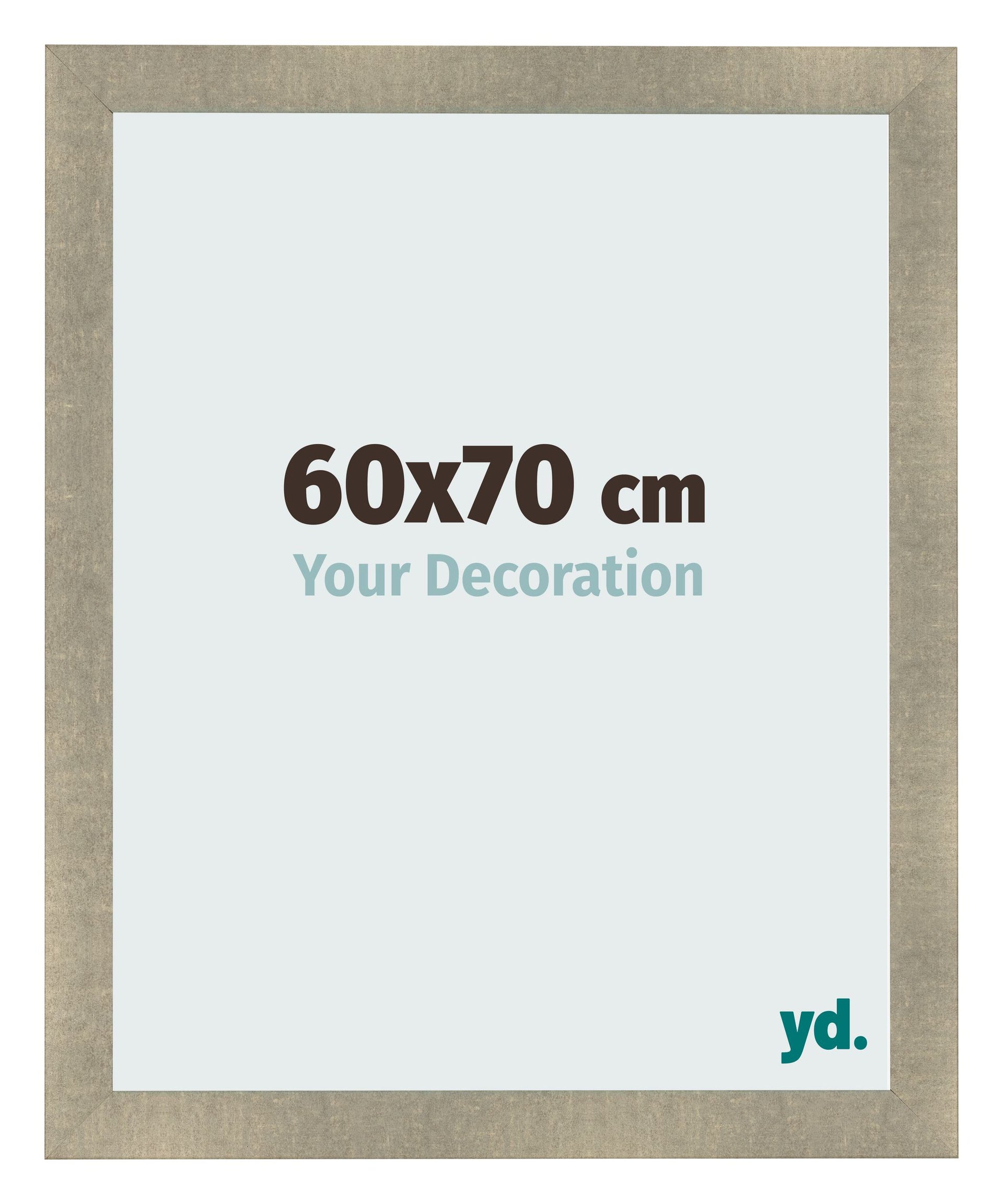 Photo Frame 60x70cm Gold Vintage MDF Pisa Front Size | Yourdecoration.com