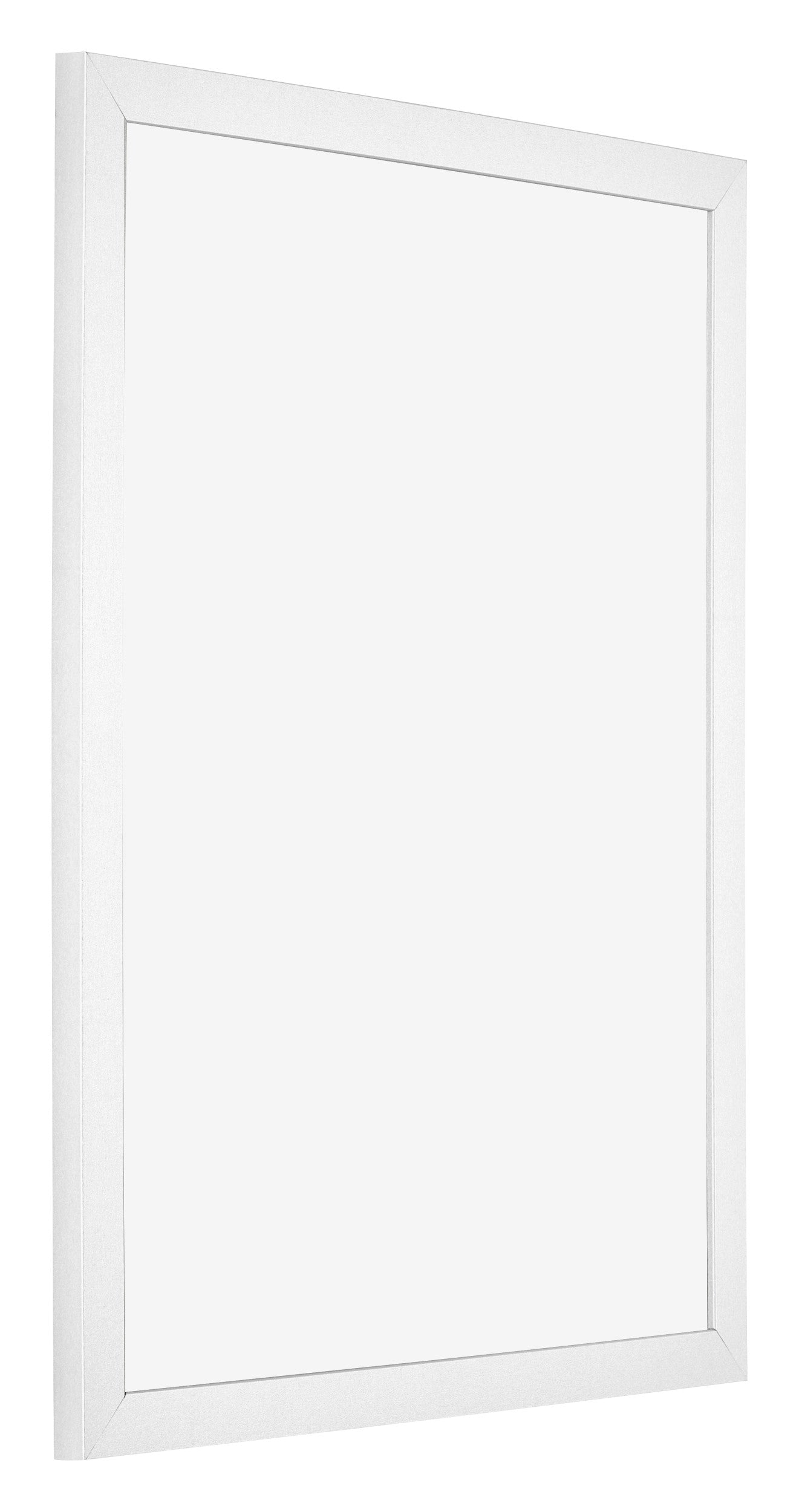 Photo Frame 60x70cm White Matte MDF Bologna Front Oblique | Yourdecoration.com
