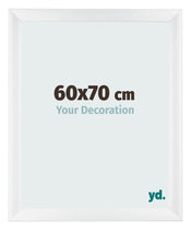 Photo Frame 60x70cm White Vintage MDF Pisa Front Size | Yourdecoration.com