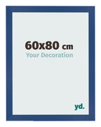 Photo Frame 60x80 cm Dark Blue MDF Bologna Front Size | Yourdecoration.com