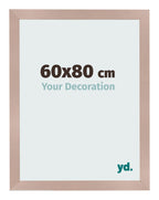Photo Frame 60x80 cm Dusty Pink MDF Bologna Front Size | Yourdecoration.com