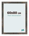 Photo Frame 60x80 cm Oxidized Metal MDF Bologna Front Size | Yourdecoration.com