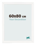 Photo Frame 60x80 cm White High Gloss MDF Bologna Front Size | Yourdecoration.com