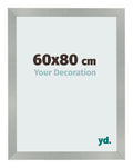 Photo Frame 60x80cm Aluminum Brushed MDF Bologna Front Size | Yourdecoration.com