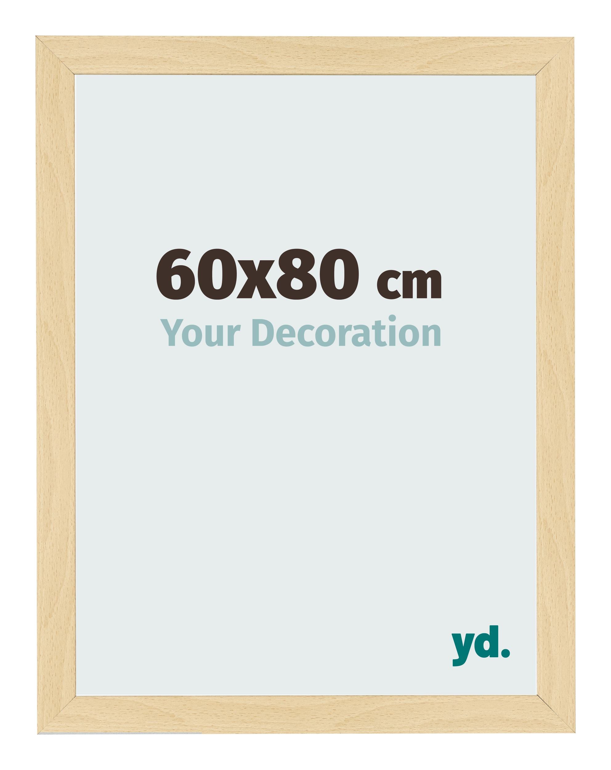Photo Frame 60x80cm Beech Design MDF Bologna Front Size | Yourdecoration.com