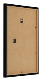 Photo Frame 60x80cm Black High Gloss MDF Bologna Back Oblique | Yourdecoration.com