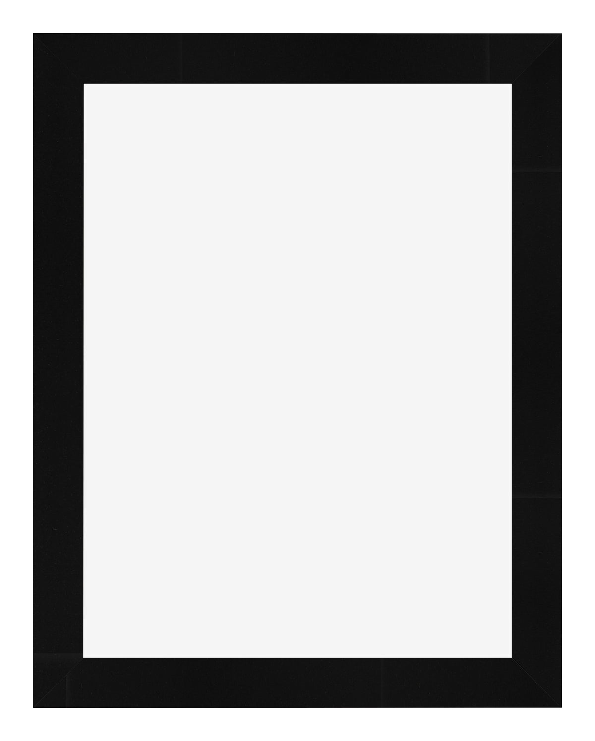 Photo Frame 60x80cm Black Silver Polished MDF Pisa Front | Yourdecoration.com