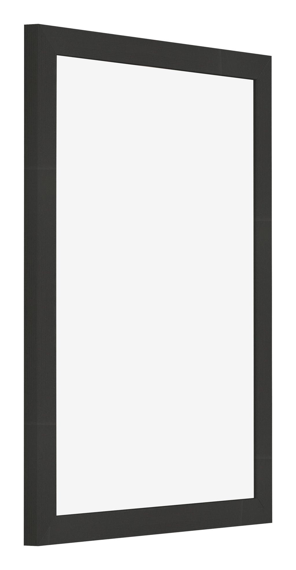 Photo Frame 60x80cm Black Woodgrain MDF Bologna Front Oblique | Yourdecoration.com