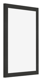 Photo Frame 60x80cm Black Woodgrain MDF Bologna Front Oblique | Yourdecoration.com