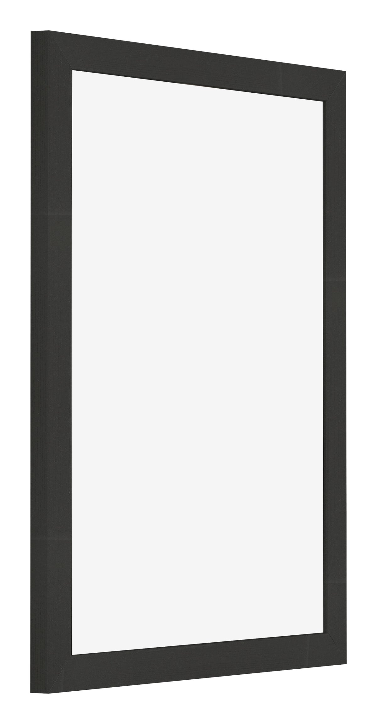 Photo Frame 60x80cm Black Woodgrain MDF Bologna Front Oblique | Yourdecoration.com
