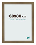 Photo Frame 60x80cm Bronze Design MDF Bologna Front Size | Yourdecoration.com