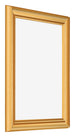 Photo Frame 60x80cm Gold Matte MDF Lazio Front Oblique | Yourdecoration.com