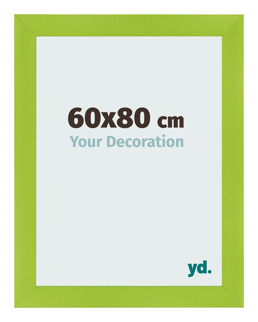 Photo Frame 60x80cm Green MDF Pisa Front Size | Yourdecoration.com