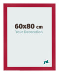 Photo Frame 60x80cm Red MDF Bologna Front Size | Yourdecoration.com