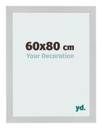 Photo Frame 60x80cm Stainless Steel MDF Bologna Front Size | Yourdecoration.com
