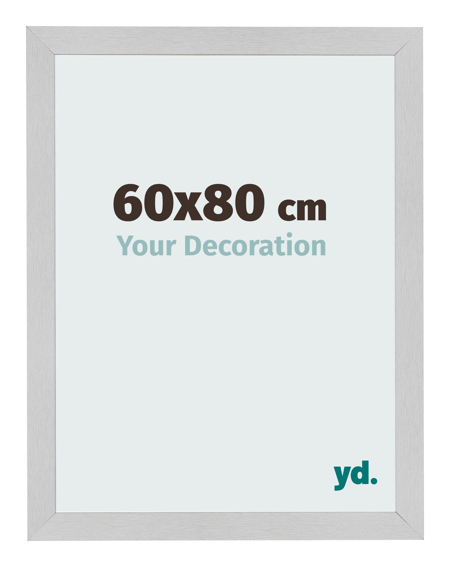 Photo Frame 60x80cm Stainless Steel MDF Bologna Front Size | Yourdecoration.com