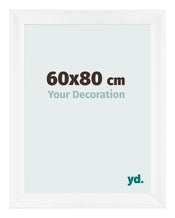 Photo Frame 60x80cm White Vintage MDF Pisa Front Size | Yourdecoration.com