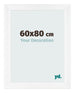 Photo Frame 60x80cm White Vintage MDF Pisa Front Size | Yourdecoration.com