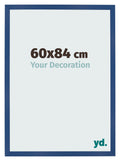Photo Frame 60x84 cm Dark Blue MDF Bologna Front Size | Yourdecoration.com