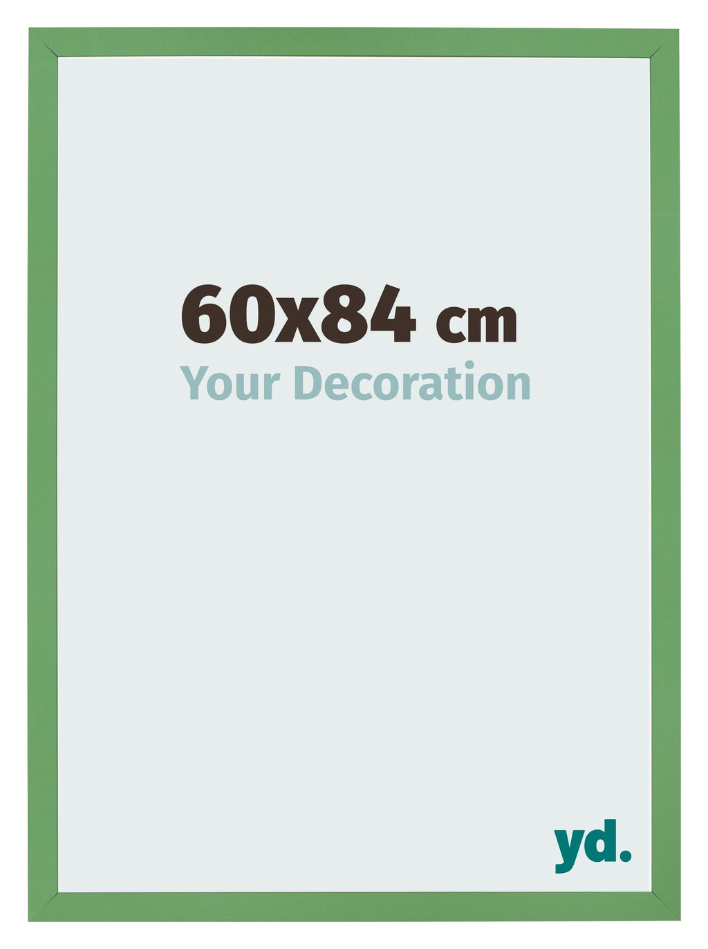 Photo Frame 60x84 cm Green MDF Bologna Front Size | Yourdecoration.com