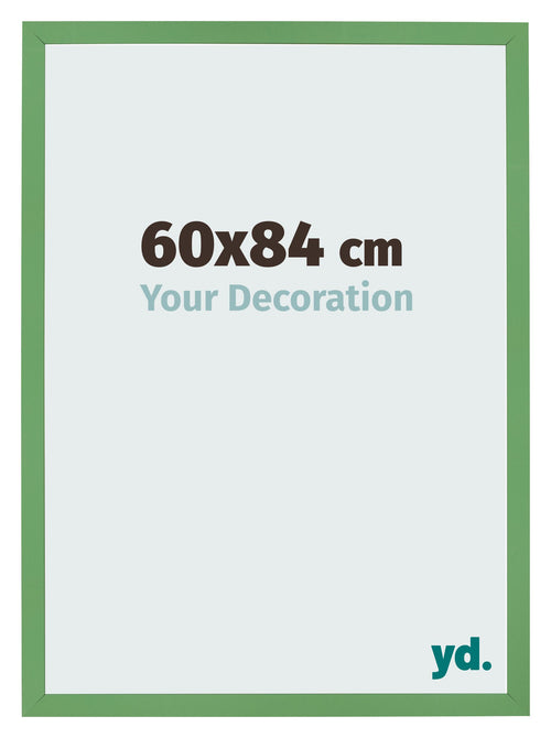 Photo Frame 60x84 cm Green MDF Bologna Front Size | Yourdecoration.com