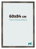 Photo Frame 60x84 cm Oxidized Metal MDF Bologna Front Size | Yourdecoration.com