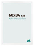 Photo Frame 60x84 cm White Matte MDF Bologna Front Size | Yourdecoration.com