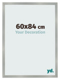 Photo Frame 60x84cm Aluminum Brushed MDF Bologna Front Size | Yourdecoration.com