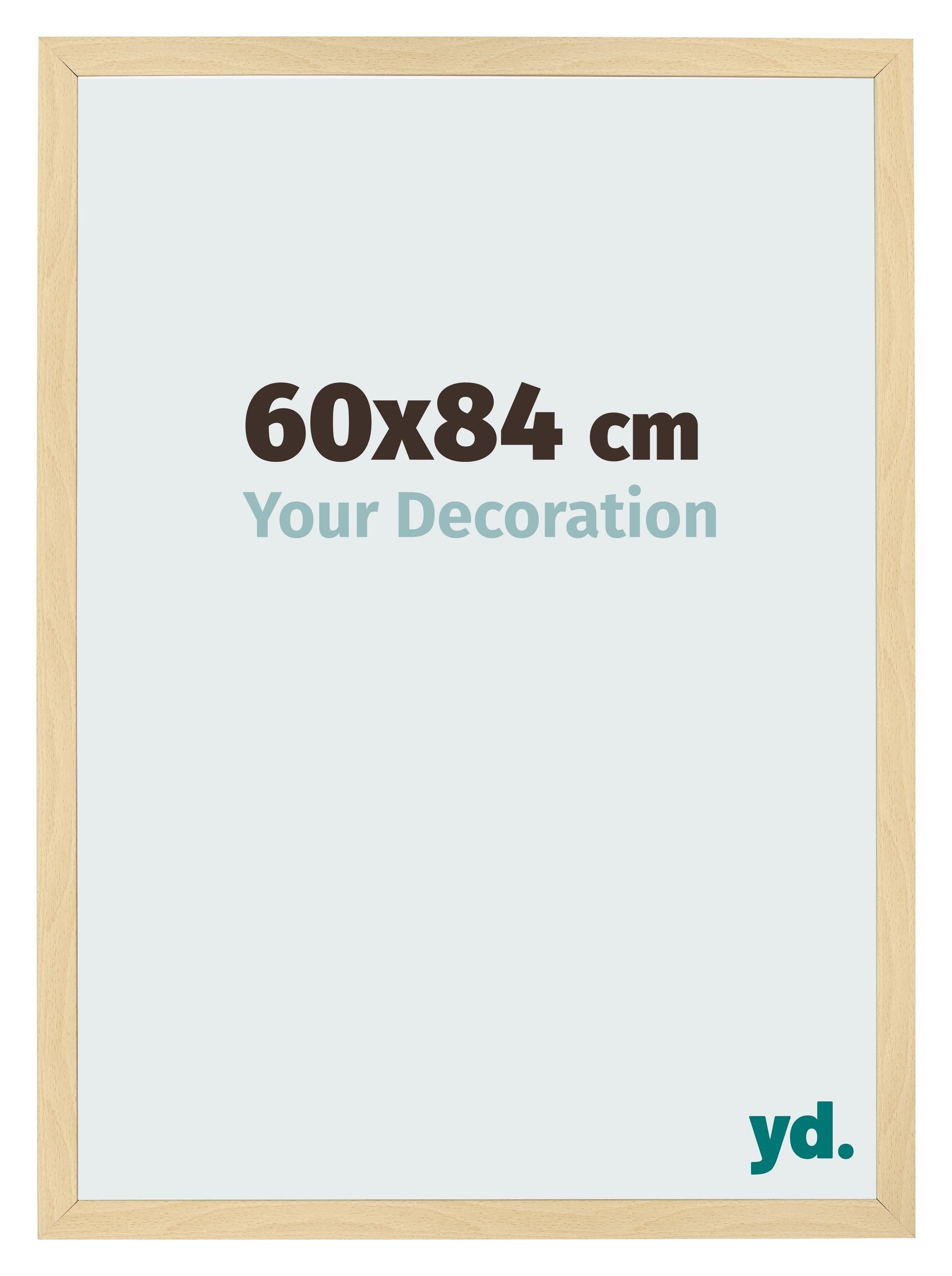 Photo Frame 60x84cm Beech Design MDF Bologna Front Size | Yourdecoration.com