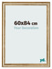 Photo Frame 60x84cm Gold Antique MDF Lazio Front Size | Yourdecoration.com