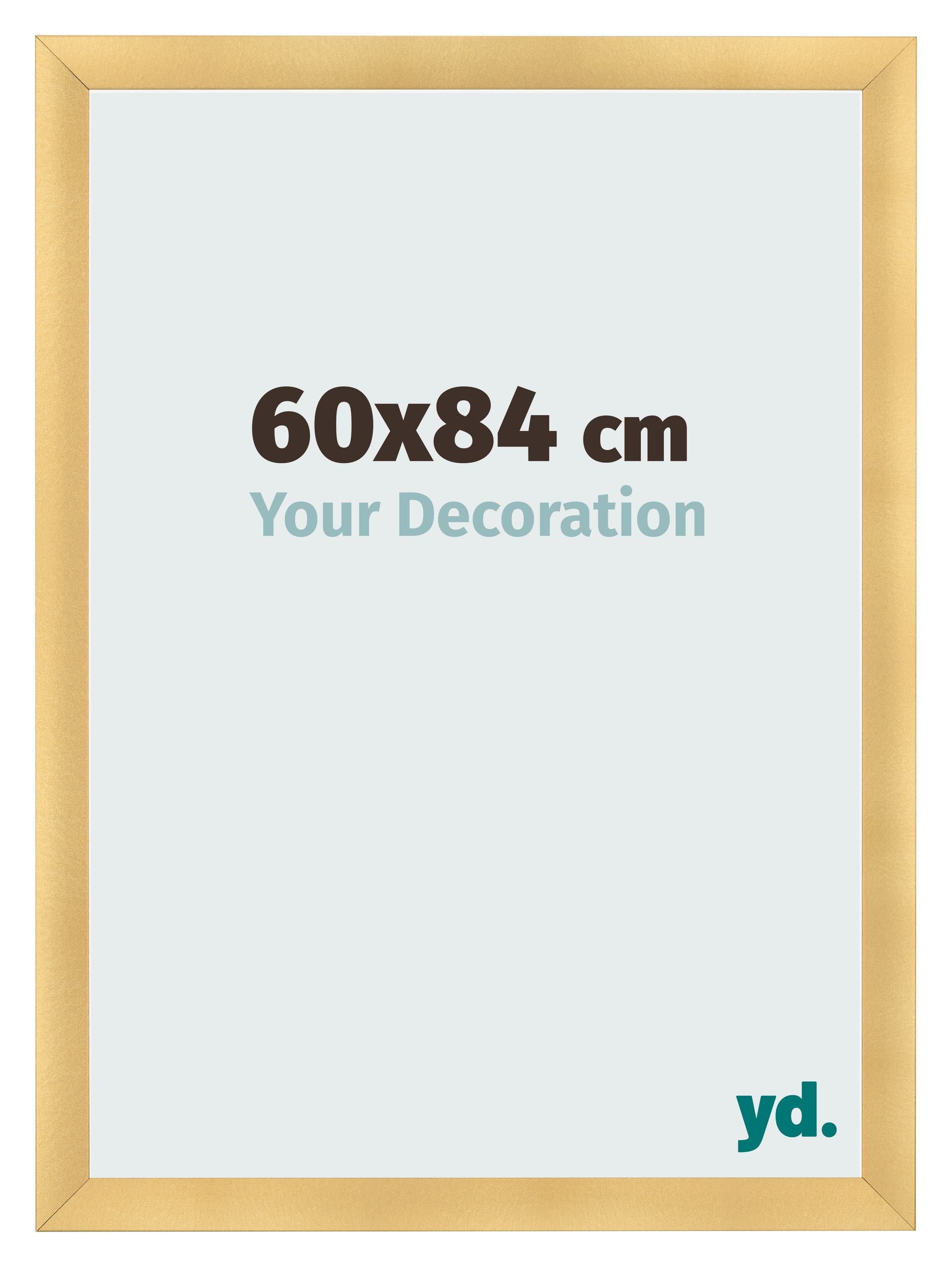 Photo Frame 60x84cm Gold Vintage MDF Pisa Front Size | Yourdecoration.com