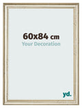 Photo Frame 60x84cm Metallic Gloss MDF Lazio Front Size | Yourdecoration.com
