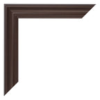 Photo Frame 60x84cm Oak Dark MDF Lazio Detail Corner | Yourdecoration.com