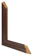 Photo Frame 60x84cm Oak Dark MDF Lazio Detail Intersection | Yourdecoration.com