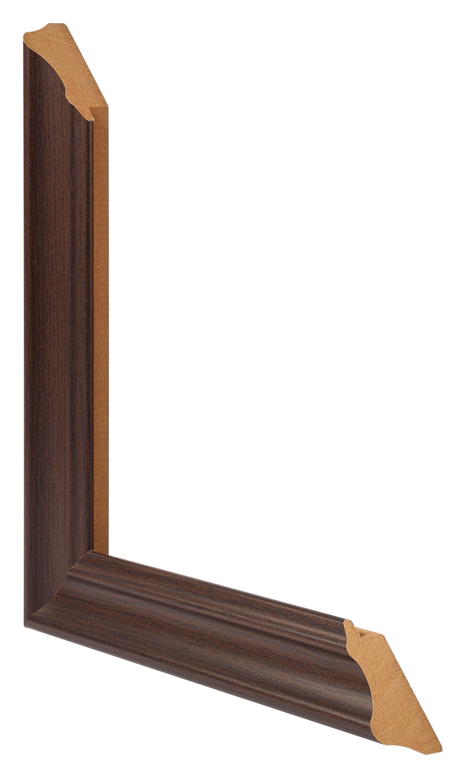 Photo Frame 60x84cm Oak Dark MDF Lazio Detail Intersection | Yourdecoration.com