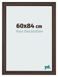 Photo Frame 60x84cm Oak Dark MDF Lazio Front Size | Yourdecoration.com