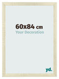 Photo Frame 60x84cm Sonoma Oak MDF Pisa Front Size | Yourdecoration.com