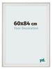 Photo Frame 60x84cm White Swept MDF Lazio Front Size | Yourdecoration.com