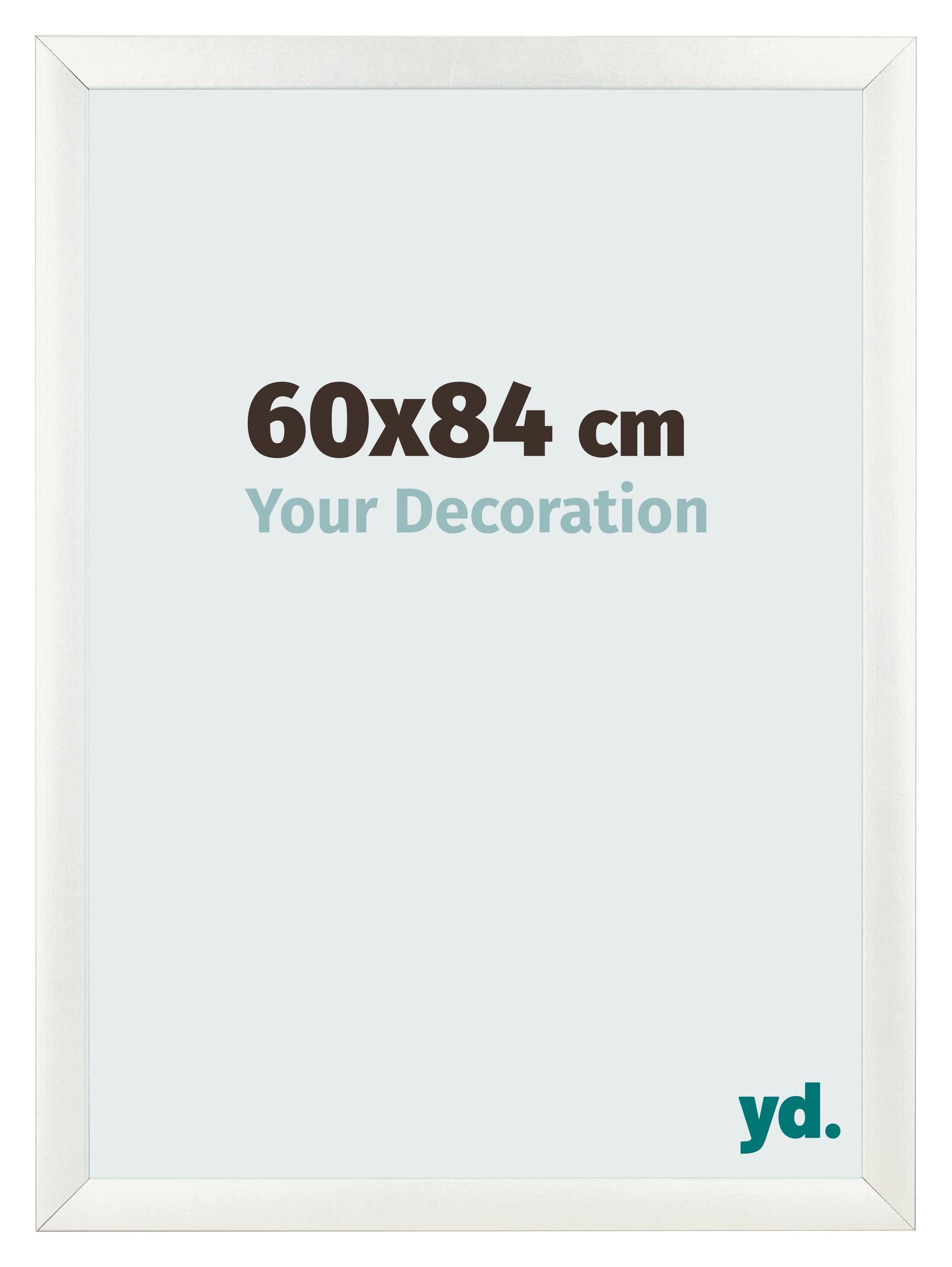 Photo Frame 60x84cm White Vintage MDF Pisa Front Size | Yourdecoration.com