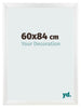 Photo Frame 60x84cm White Vintage MDF Pisa Front Size | Yourdecoration.com