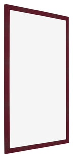Photo Frame 60x84cm Wine Red Swept MDF Bologna Front Oblique | Yourdecoration.com