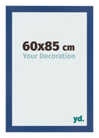 Photo Frame 60x85 cm Dark Blue MDF Bologna Front Size | Yourdecoration.com
