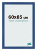 Photo Frame 60x85 cm Dark Blue MDF Bologna Front Size | Yourdecoration.com