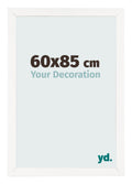 Photo Frame 60x85 cm White High Gloss MDF Bologna Front Size | Yourdecoration.com