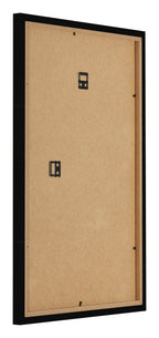 Photo Frame 60x85cm Black High Gloss MDF Bologna Back Oblique | Yourdecoration.com