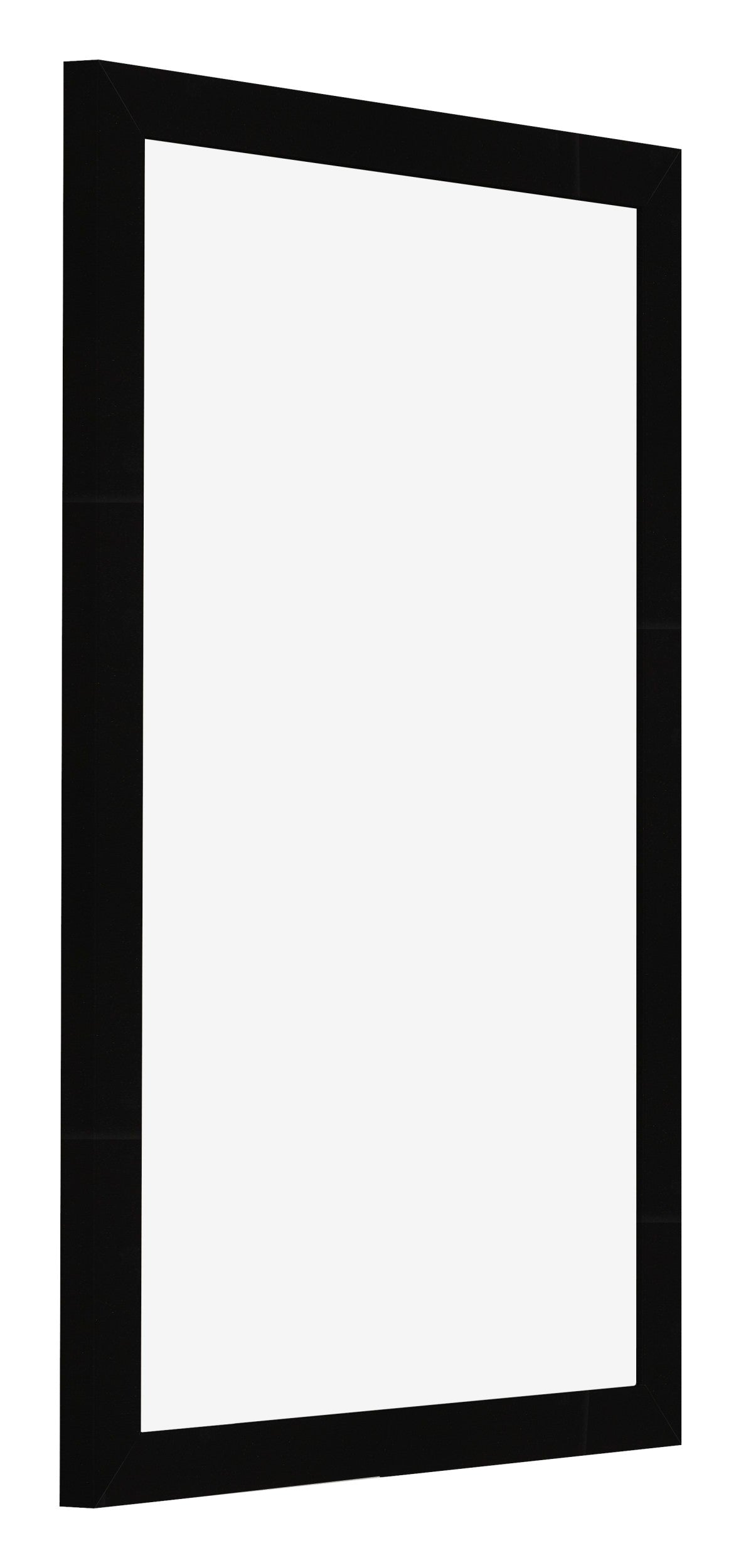 Photo Frame 60x85cm Black High Gloss MDF Bologna Front Oblique | Yourdecoration.com