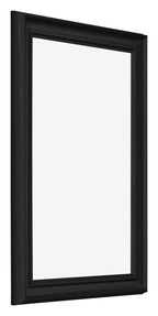 Photo Frame 60x85cm Black Woodgrain MDF Lazio Front Oblique | Yourdecoration.com